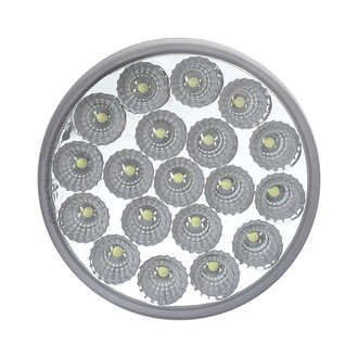 TRUX® - Dual Revolution 4" Round Chrome Switchback LED Tail Light