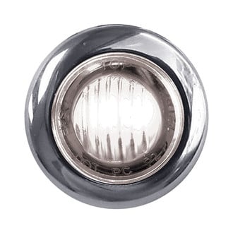 TRUX® - Mini Button 3/4" Round LED Side Marker Light