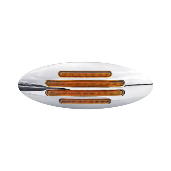 TRUX® - G1 Flatline 6"x2" Oval Amber LED Side Marker Light