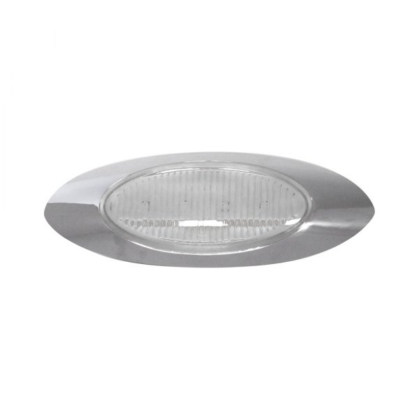 TRUX® - Generation 1 7"x2" Oval Chrome LED Side Marker Light