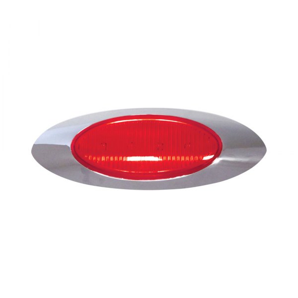 TRUX® - Generation 1 7"x2" Oval Red LED Side Marker Light