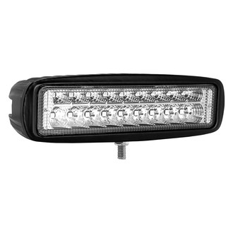 TRUX® - Multi-Functional 6" Rectangular Spot Beam White/Amber LED Light, with Strobe