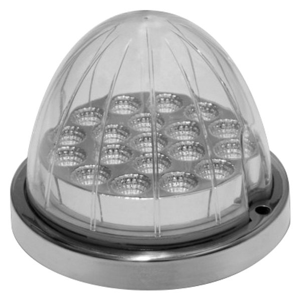 TRUX® - Watermelon 3.5" Beehive Bolt-on Mount LED Clearance Marker Light with Auxiliary Function