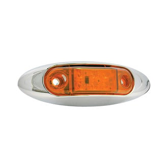 TRUX® - Infinity Small 4"x1" Oval LED Side Marker Light