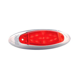 TRUX® - Infinity 7"x2" Oval Red LED Side Marker Light