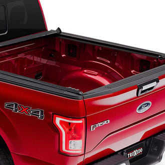 Pro X15 Soft Roll Up Tonneau Cover, Open