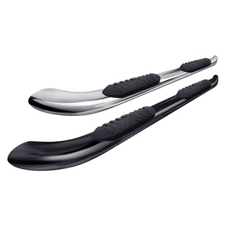 Tuff-Bar® - 5" Cab Length Oval Tube Step Bars with 30 Degree Bend