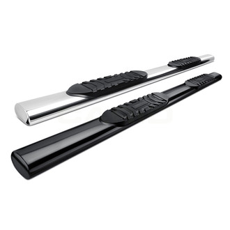 Tuff-Bar® - 5" Cab Length Oval Straight Tube Step Bars