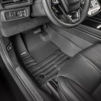 TuxMat® - 1st & 2nd Row Black Floor Liner Set