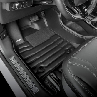 TuxMat® - 1st & 2nd Row Black Floor Liner Set