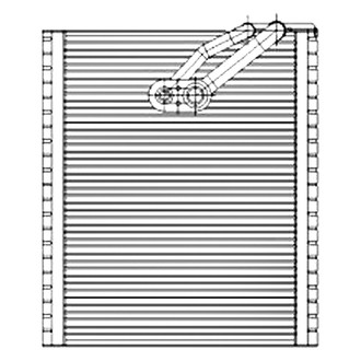 TYC® - A/C Evaporator Core