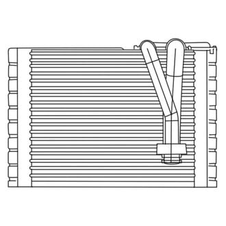 TYC® - A/C Evaporator Core