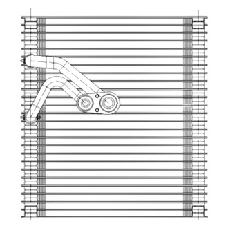 TYC® - A/C Evaporator Core