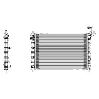 TYC® - Engine Coolant Radiator