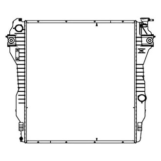 TYC® - Engine Coolant Radiator