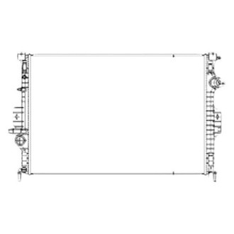 TYC® - Engine Coolant Radiator