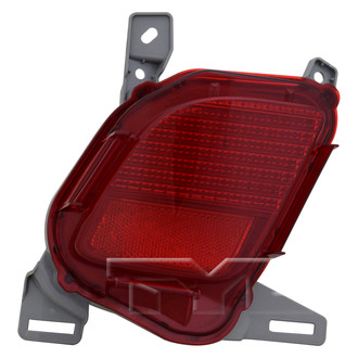 TYC® - Rear Driver Side Bumper Reflector (CAPA Certified)
