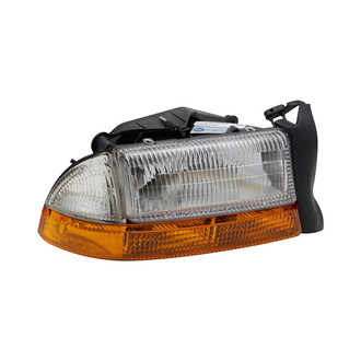 TYC® - Passenger Side Replacement Headlight Lens and Housing (Standard Line)