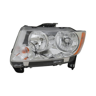 TYC® - Driver Side Replacement Headlight (CAPA Certified)