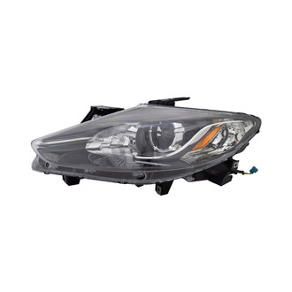 TYC® - Driver Side Replacement Headlight Lens and Housing (CAPA Certified)