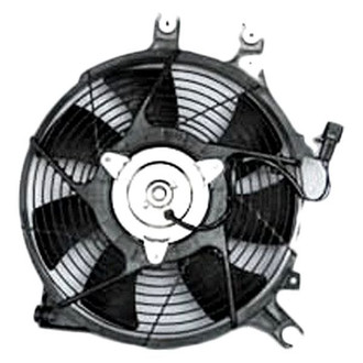 TYC® - Right A/C Condenser Fan Assembly