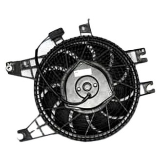 TYC® - Right A/C Condenser Fan Assembly