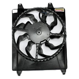 TYC® - Right A/C Condenser Fan Assembly