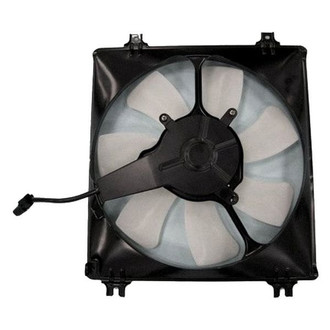 TYC® - Right A/C Condenser Fan Assembly