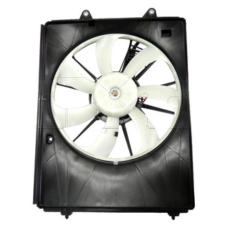 TYC® - Right A/C Condenser Fan Assembly