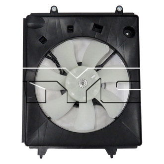 TYC® - Right A/C Condenser Fan Assembly