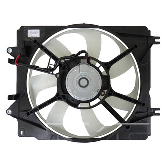 TYC® - Right A/C Condenser Fan Assembly