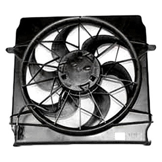 TYC® - Dual Radiator and Condenser Fan Assembly