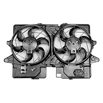 TYC® - Dual Radiator and Condenser Fan Assembly