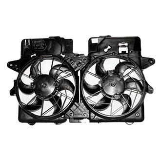 TYC® - Dual Radiator and Condenser Fan Assembly