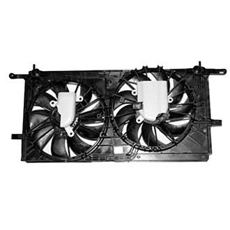 TYC® - Dual Radiator and Condenser Fan Assembly