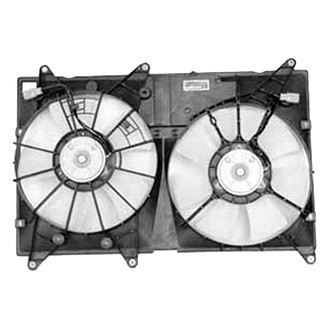 TYC® - Dual Radiator and Condenser Fan Assembly