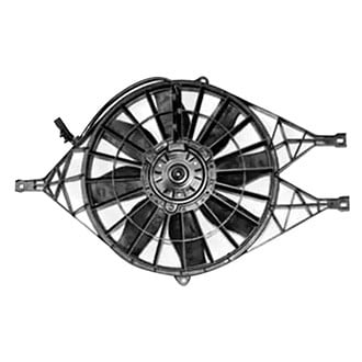 TYC® - Dual Radiator and Condenser Fan Assembly