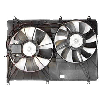 TYC® - Dual Radiator and Condenser Fan Assembly