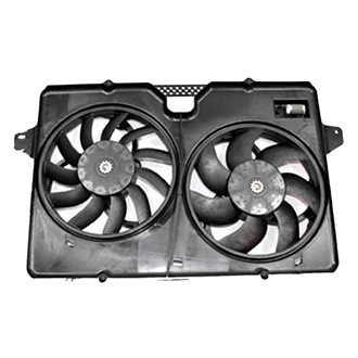 TYC® - Dual Radiator and Condenser Fan Assembly