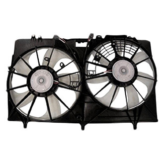 TYC® - Dual Radiator and Condenser Fan Assembly