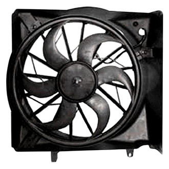 TYC® - Dual Radiator and Condenser Fan Assembly