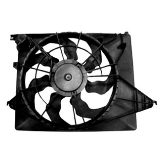TYC® - Dual Radiator and Condenser Fan Assembly