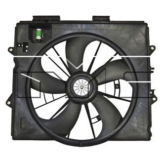 TYC® - Dual Radiator and Condenser Fan Assembly
