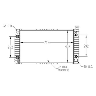 TYC® - Engine Coolant Radiator