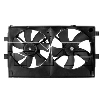TYC® - Dual Radiator and Condenser Fan Assembly