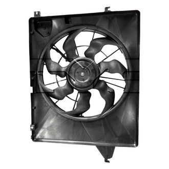 TYC® - Dual Radiator and Condenser Fan Assembly