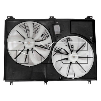 TYC® - Dual Radiator and Condenser Fan Assembly
