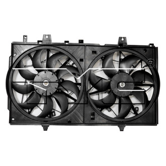 TYC® - Dual Radiator and Condenser Fan Assembly