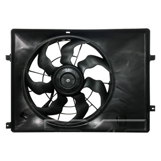TYC® - Dual Radiator and Condenser Fan Assembly