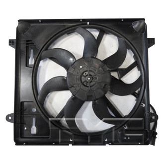 TYC® - Dual Radiator and Condenser Fan Assembly
